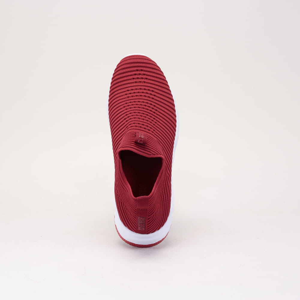 Wkładane buty sportowe damskie czerwone