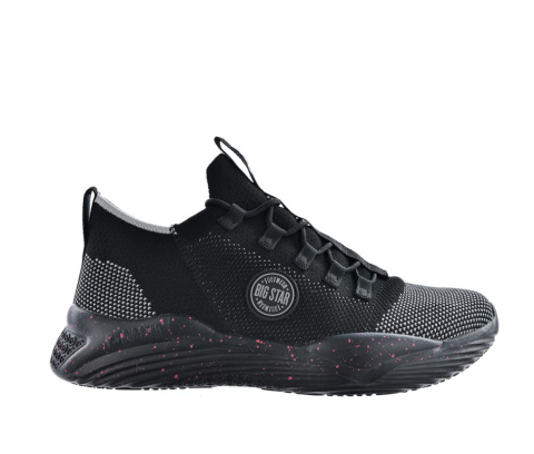 Sneakersy męskie BIG STAR LL174282 czarny