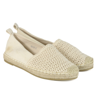 Espadryle Sixth Sense Paris 888-596 beż