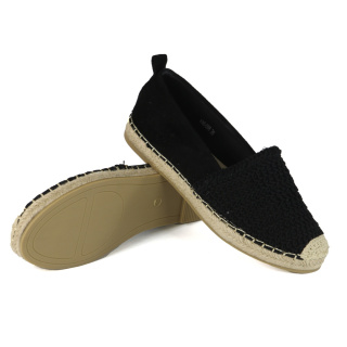 Espadryle Sixth Sense Paris 888-596 czarny