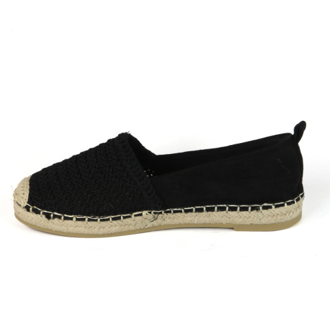 Espadryle Sixth Sense Paris 888-596 czarny