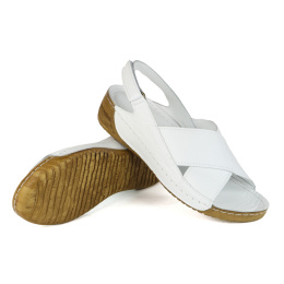 Skórzane sandały T. Sokolski BKL22-307 biały