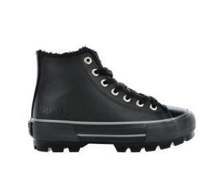 Wysokie trampki damskie Big Star Shoes MM274039 czarny