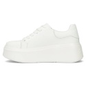 Skórzane sneakersy damskie Filippo DP6207/24 WH biały