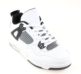 Męskie obuwie sportowe Camo 9005-3 biało-czarne