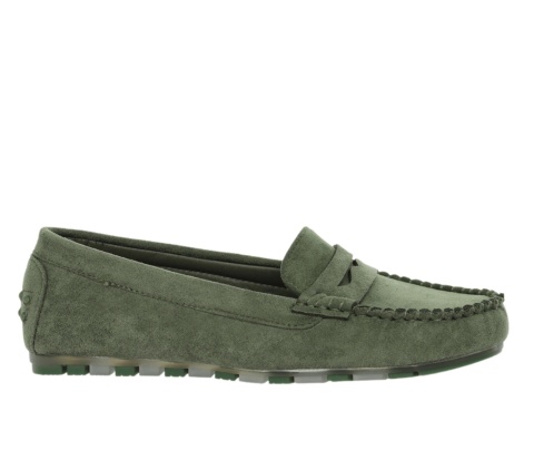 Damskie mokasyny Evento 24PB02-7673 Dk. Green