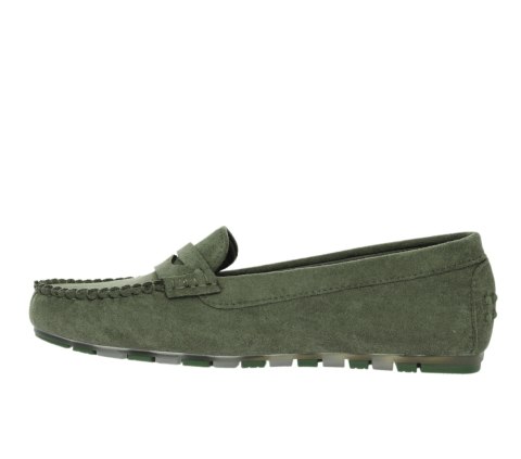 Damskie mokasyny Evento 24PB02-7673 Dk. Green