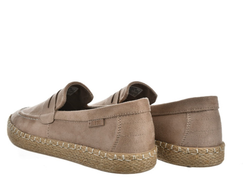 Espadryle męskie materiałowe Big Star Shoes NN174049 beż