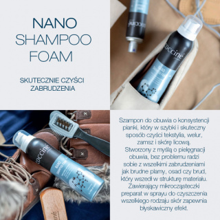 UNIWERSALNA PIANKA CZYSZCZĄCA - COCCINE NANO SHAMPOO