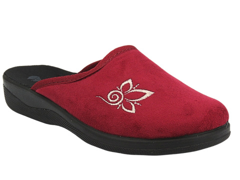 Kapcie damskie Inblu CU-02D bordo