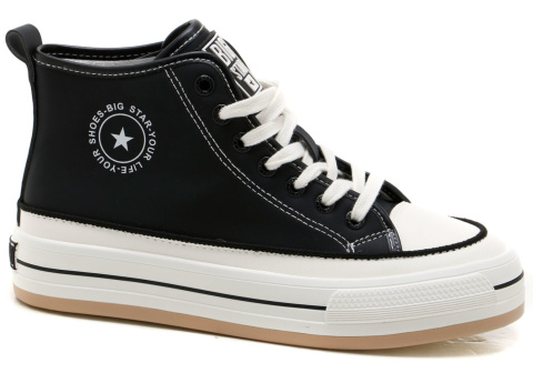 Sneakersy damskie Big Star Shoes OO274062 czarny