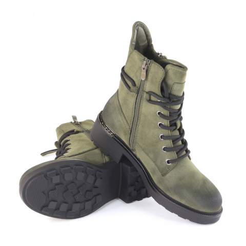 Botki damskie Evento 21BT35-4226 green