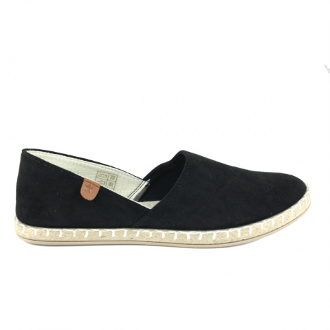 Espadryle Evento 20TX02-2416 czarne