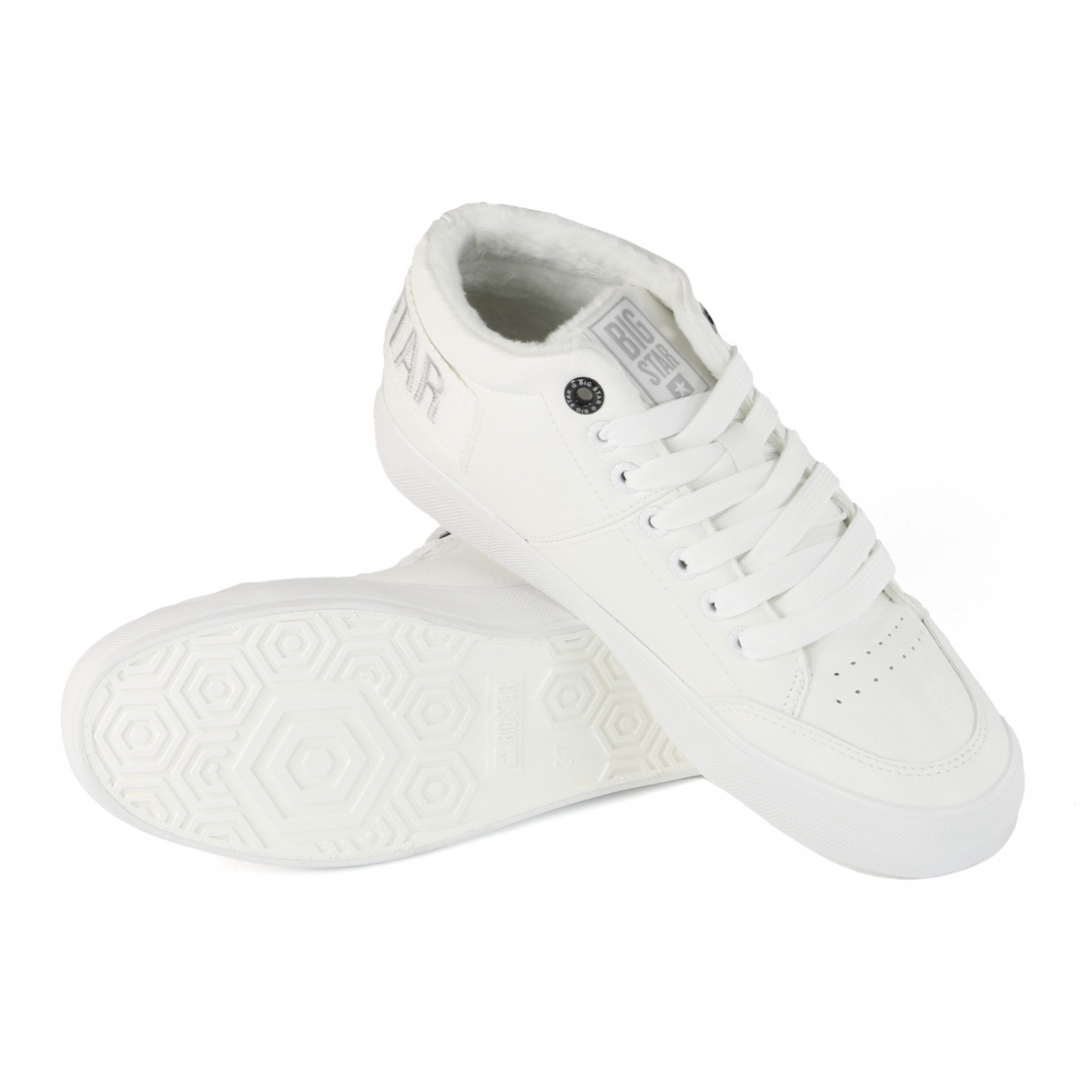 Sneakersy damskie Big Star Shoes EE274352 białe