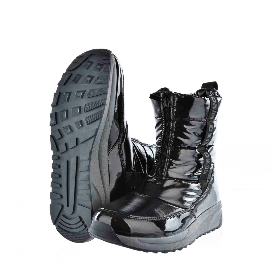 Śniegowce damskie Big Star Shoes KK274392 czarne