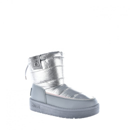 Śniegowce dziecięce Big Star Shoes KK374218 srebrne