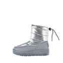 Śniegowce dziecięce Big Star Shoes KK374218 srebrne